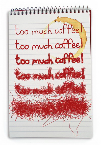 too much coffee